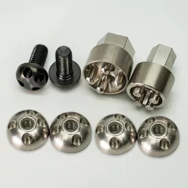   LightFORCE Anti theft kit - VIPER Light Bar dual row end mounts - pair