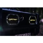 Lightforce BEAST 230mm LED fényszóró (1db) - 1 x BEAST fényszóró, szúrófény takaróval & extra borostyán takaróval