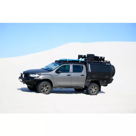 Bushtech aluminium plató Toyota Hi Lux Revo - Duplakabinos