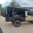 Bushtech Canopy Raklap Toyota Landcruiser 79 - Egyfülkés