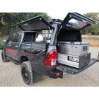 Bushtech fiókos tároló - Ford Ranger T6 (2012 - 2022) - Extra Cab