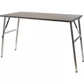 Bushtech rozsdamentes acél kempingasztal