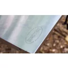 Bushtech rozsdamentes acél kempingasztal