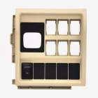 LightFORCE Replacement Switch Fascia suitable for Toyota Landcruiser 200 Series - Beige - accepts TY4 Switches