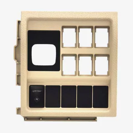 LightFORCE Replacement Switch Fascia suitable for Toyota Landcruiser 200 Series - Beige - accepts TY4 Switches