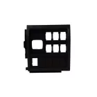 LightFORCE Replacement Switch Fascia suitable for Toyota Landcruiser 200 Series - Black - accepts TY4 Switches