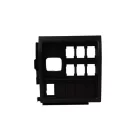 LightFORCE Replacement Switch Fascia suitable for Toyota Landcruiser 200 Series - Black - accepts TY4 Switches