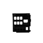 LightFORCE Replacement Switch Fascia suitable for Toyota Landcruiser 200 Series - Black - accepts TY4 Switches