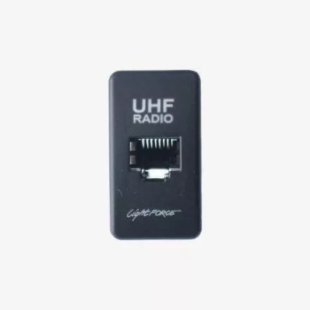 LightFORCE UHF Face Plate RJ45 suits Isuzu - Green