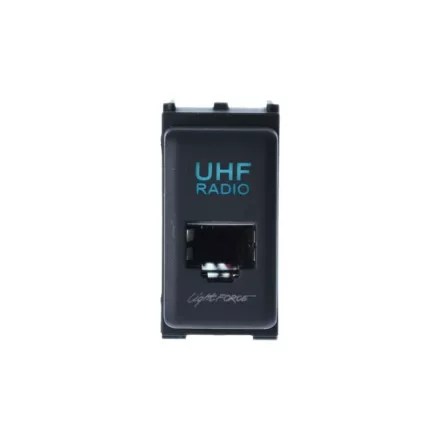 LightFORCE UHF Face Plate RJ45 suits Nissan - Cyan