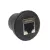 LightFORCE Round RJ45 Panel Mount