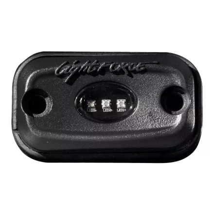 LightFORCE ROK LED 9W flood surface mountable work light with flat and tube mounts