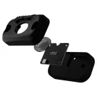 LightFORCE ROK LED 9W flood surface mountable work light with flat and tube mounts