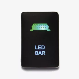   LightFORCE On / Off Switch with Green / Green LEDs and LED Bar icon suitable for Hilux 2015 - Current