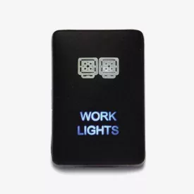   LightFORCE On / Off Switch with White / Blue LEDs and Work Light icon suitable for Toyota Prado 150