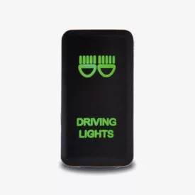   LightFORCE On / Off Switch with Green / Green LEDs and Work Lights icon suitable for Hilux Pre 2015, Prado 120
