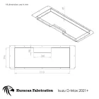 Huracan Fabrication Isuzu D-Max (2021-) Hátsó Ajtó Tároló