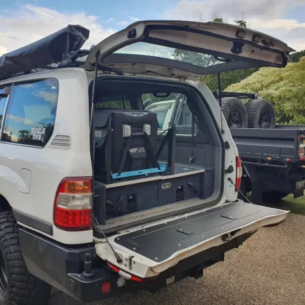 Huracan Fabrication Land Cruiser 100 sorozat Hátsó Ajtó Tároló