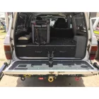 Huracan Fabrication Landcruiser 60 sorozat Hátsó Ajtó Tároló - Porszórt