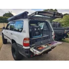 Huracan Fabrication Landcruiser 80 sorozat Hátsó Ajtó Tároló - Porszórt