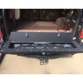   Huracan Fabrication Land Cruiser 80 Series Tailgate Storage - Marine Carpet