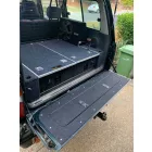Huracan Fabrication Land Cruiser 80 Series Tailgate Storage - Marine Carpet