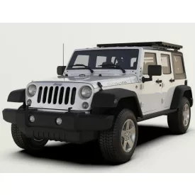   Front Runner Jeep Wrangler JK 4 Door (2007-2018) Extreme Slimline II 1/2 Roof Rack Kit