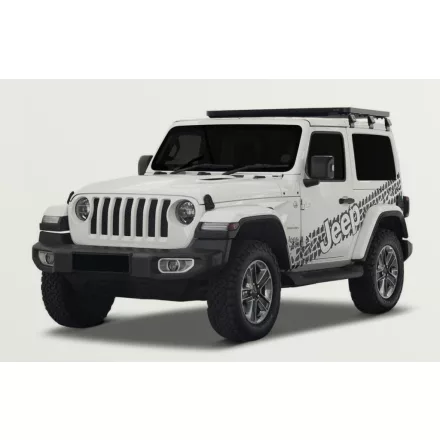 Front Runner Jeep Wrangler JL 2 Door (2018-Current) Slimline II 1/2 Roof Rack Kit