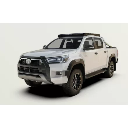 Front Runner Toyota Hilux Double Cab Slimsport Roof Rack Kit with Light Bar Integration