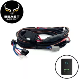   LightFORCE BEAST 230mm 12V Wiring Harness Kit - Suitable for Toyota Hilux 2015 - Current SR & below / 2015 - 2019 SR5 and above