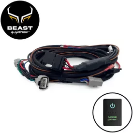   LightFORCE BEAST 230mm 12V Wiring Harness Kit - Suitable for Toyota Hilux Facelift Model with Bi-LED’s (SR5, Rogue & GR Sport)
