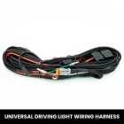 LightFORCE Universal plug and play 12V Driving Light Harness - complete with 2 pin Deutch style connectors, HB3 & H4 patch harnesses connectors, switch and some accessories (smart harness)
