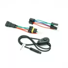 LightFORCE Universal plug and play 12V Driving Light Harness - complete with 2 pin Deutch style connectors, HB3 & H4 patch harnesses connectors, switch and some accessories (smart harness)