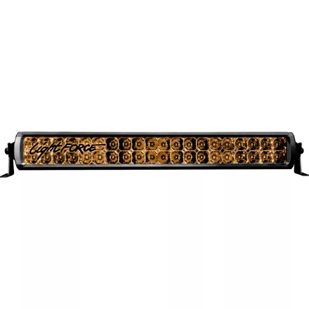 Lightforce 20” (508 mm) dupla soros VIPER LED Fényhíd – Amber Lencsék – 40 × 3 W – csak terephasználatra