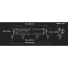 Lightforce 30" (792 mm) Egysoros VIPER Fényhíd – 26 × 3W / 4 × 10W LED