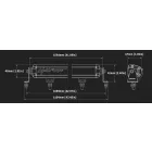 Lightforce 40" (1046 mm) Egysoros VIPER Fényhíd – 36 × 3W / 4 × 10W LED