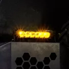 Lightforce 6" (152 mm) Egysoros VIPER Fényíhd – Borostyánsárga Lencsével (6 × 5W) - Csak terephasználatra