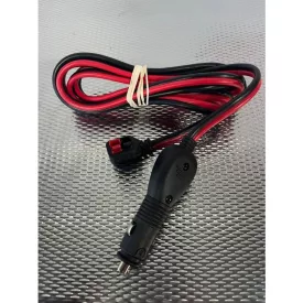   National Luna 12V/24V Fridge Power Cable 2m with Cigarette Lighter Plug