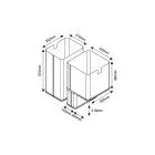 National Luna NL110 Legacy Smart QC Dual Fridge & Freezer 12V/24V