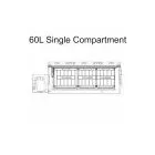 National Luna 60L Single Compartment Drawer Fridge & Freezer 12V/24V