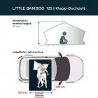 Tetősátor bérlés - Vickywood Little Bamboo