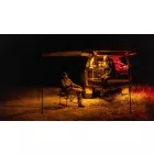 LightFORCE ROK Amber LED9W flood surface mountable work light with flat and tube mounts