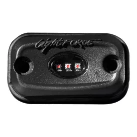   LightFORCE ROK Red LED 9W flood surface mountable work light with flat and tube mounts