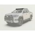Front Runner Toyota Hilux H48 DC (2022-Current) Slimsport Rack with 40in Light Bar Wind Fairing