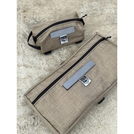 Velcro pocket L, sand