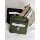 Velcro pocket M, black