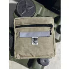 Velcro pocket M, sand