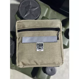 Velcro pocket M, sand