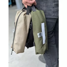 Velcro pocket S+, green