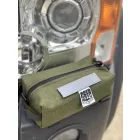 Velcro pocket S, green